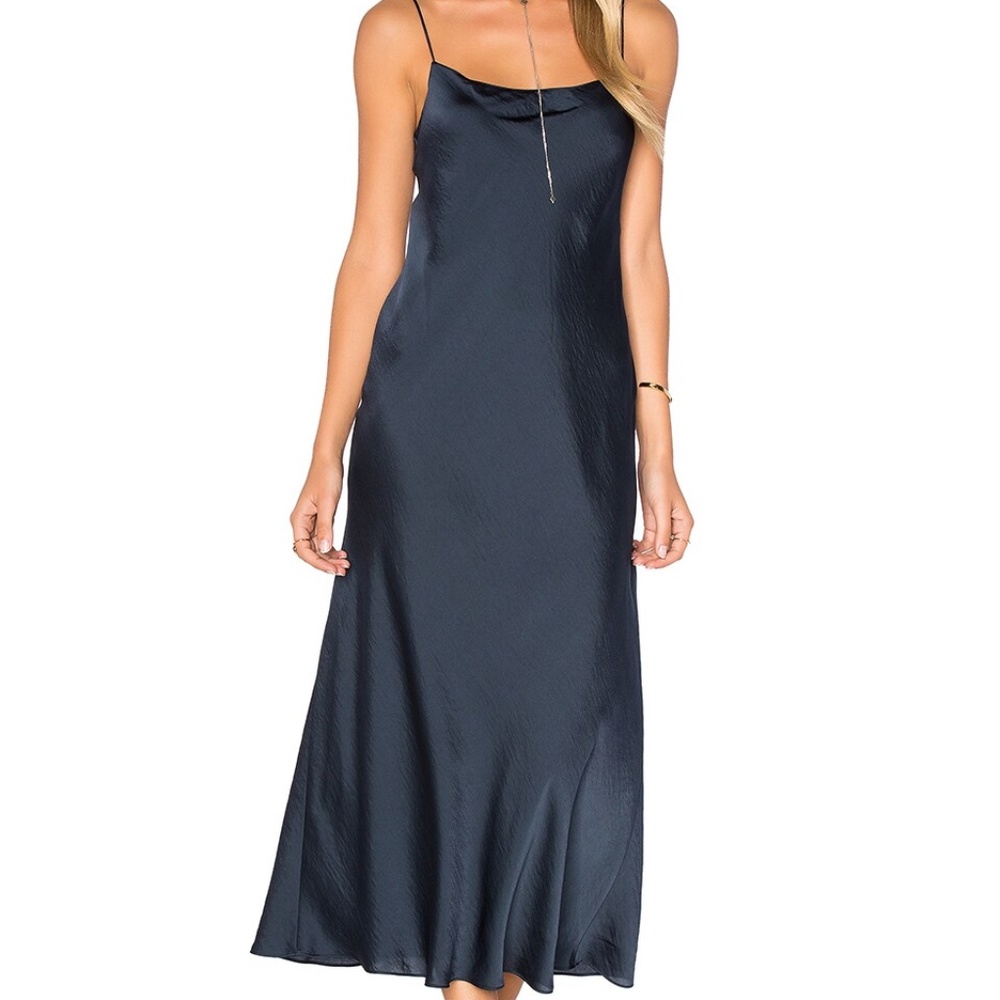 EUC Vince Navy Slip Dress XS